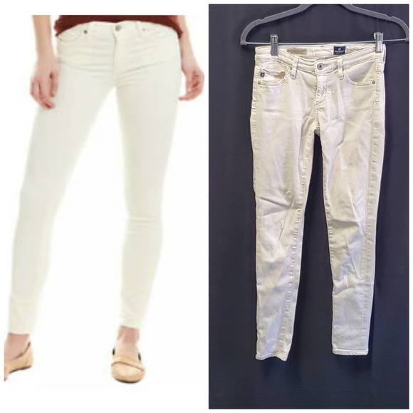 AG Adriano Goldschmied The Legging Ankle Super Skinny Ankle Jeans Size 24 - Picture 13 of 13